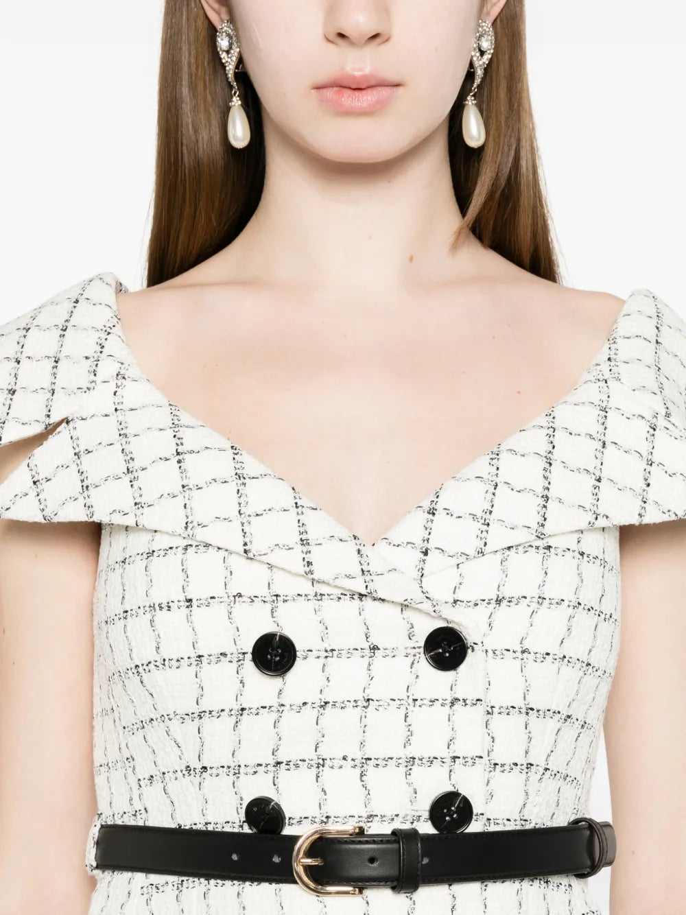 Maxikleid mit Knöpfen