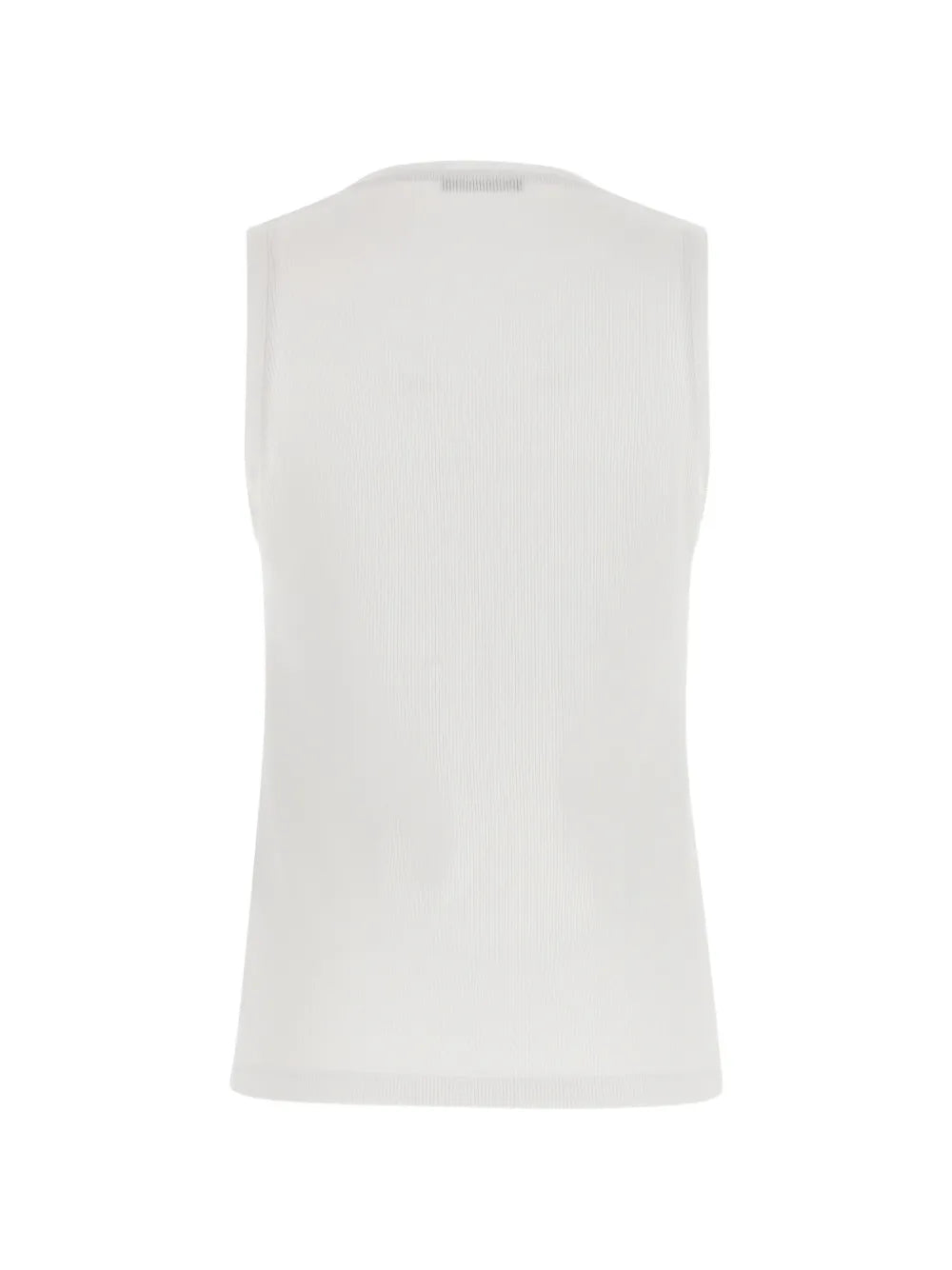 SMALL BALMAIN PARIS EMBROIDERED JERSEY TANK TOP