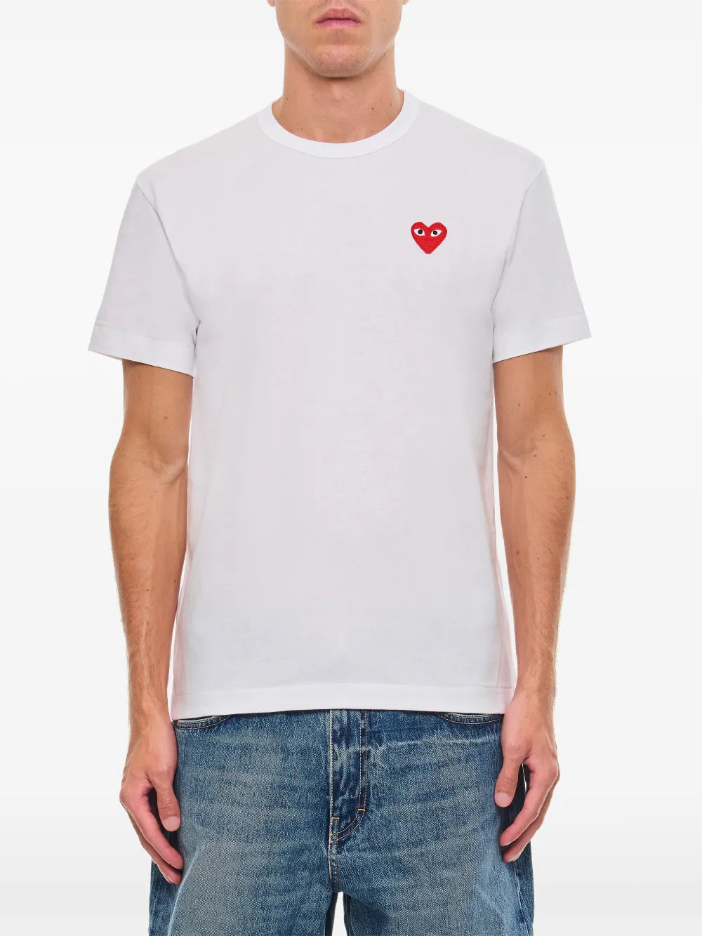 T-Shirt mit Logo-Herz