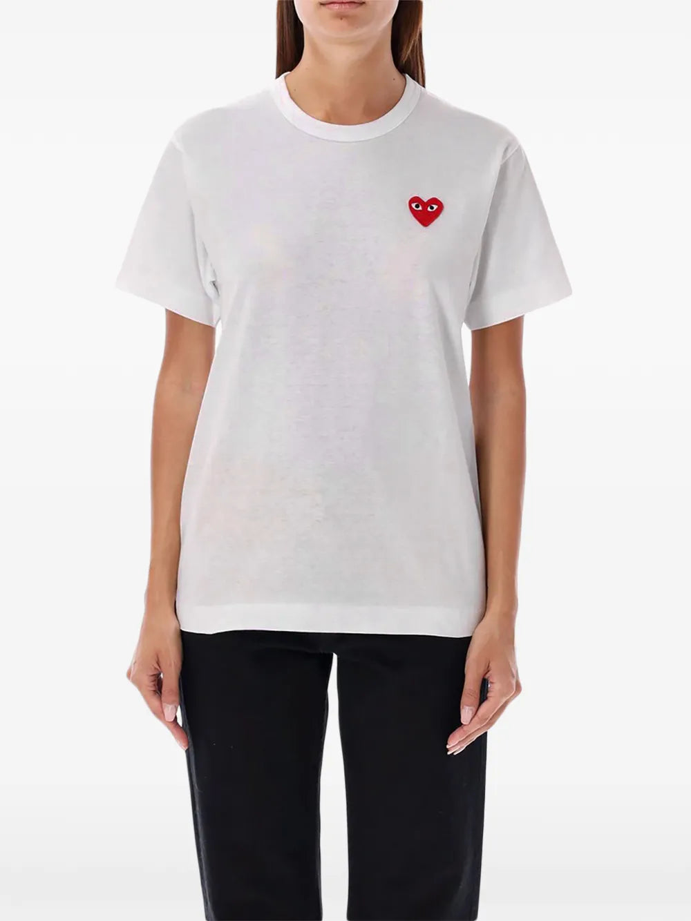 T-Shirt mit Logo-Herz