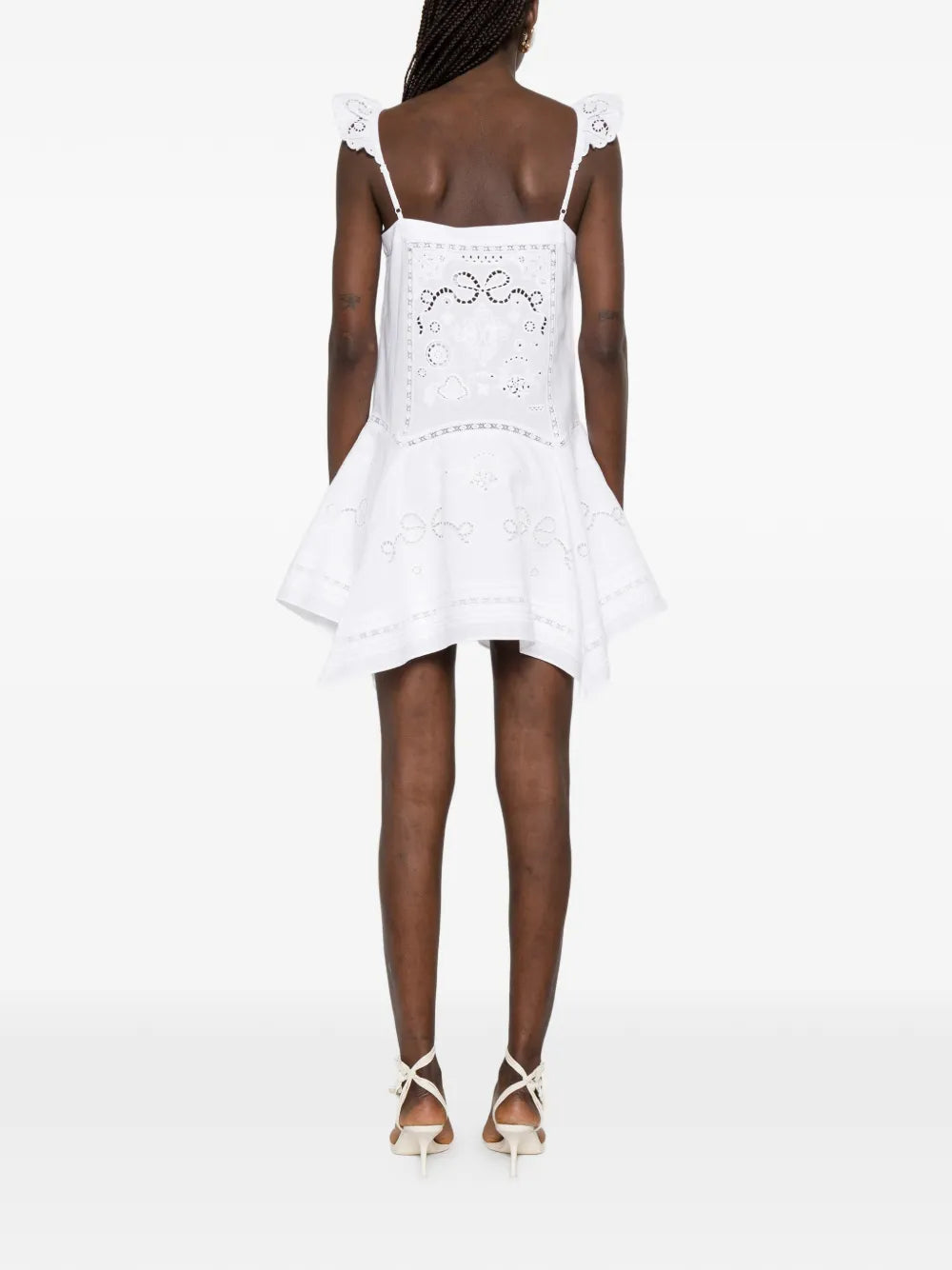 Minikleid mit Spitze