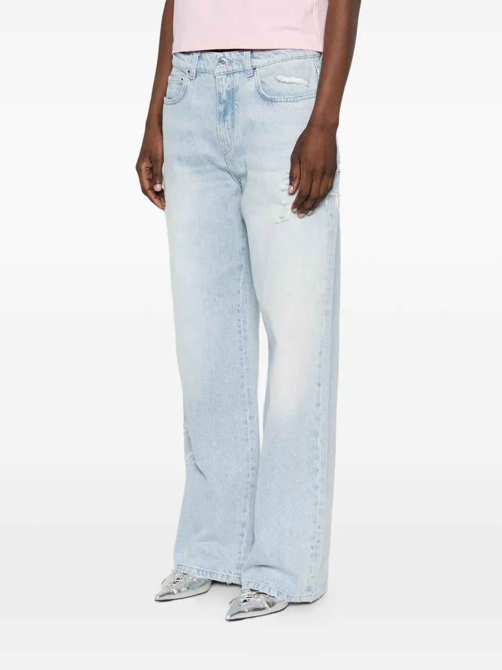 Jeans in distressed-look
