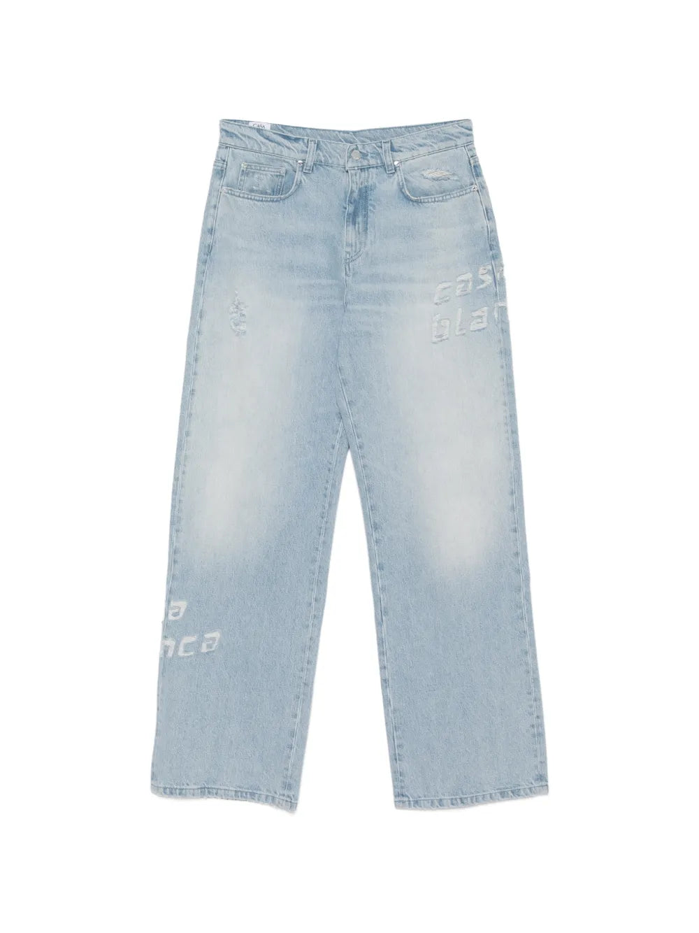 Jeans im Distressed-Look