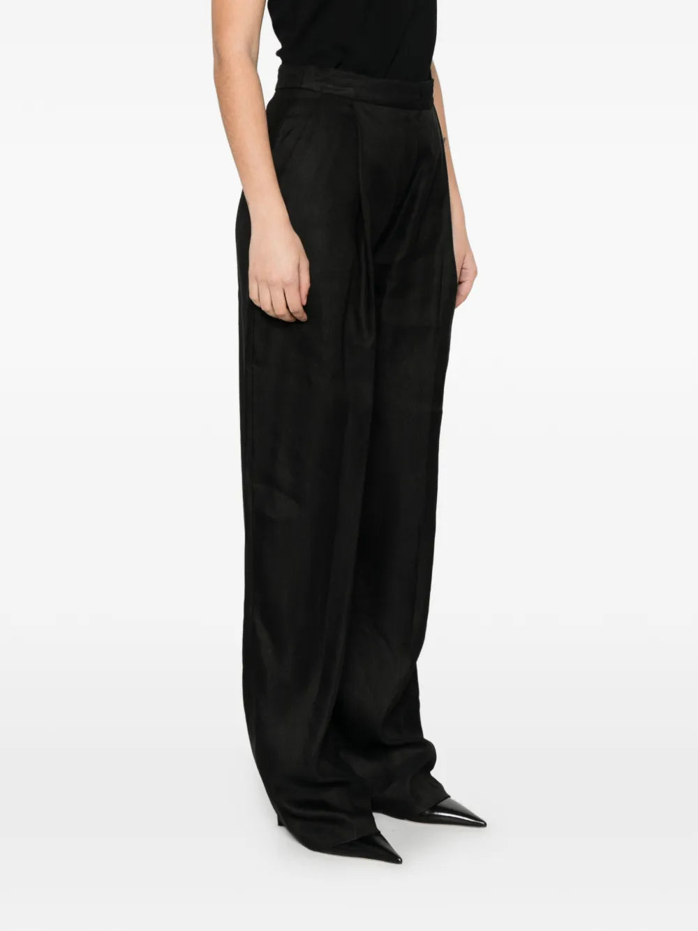 Plissierte Hose