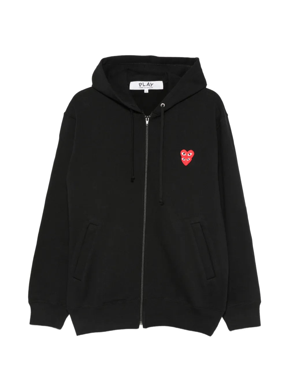 SWEATSHIRT DOUBLE RED EMBLEM