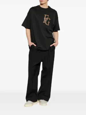 "43" logo print T-shirt
