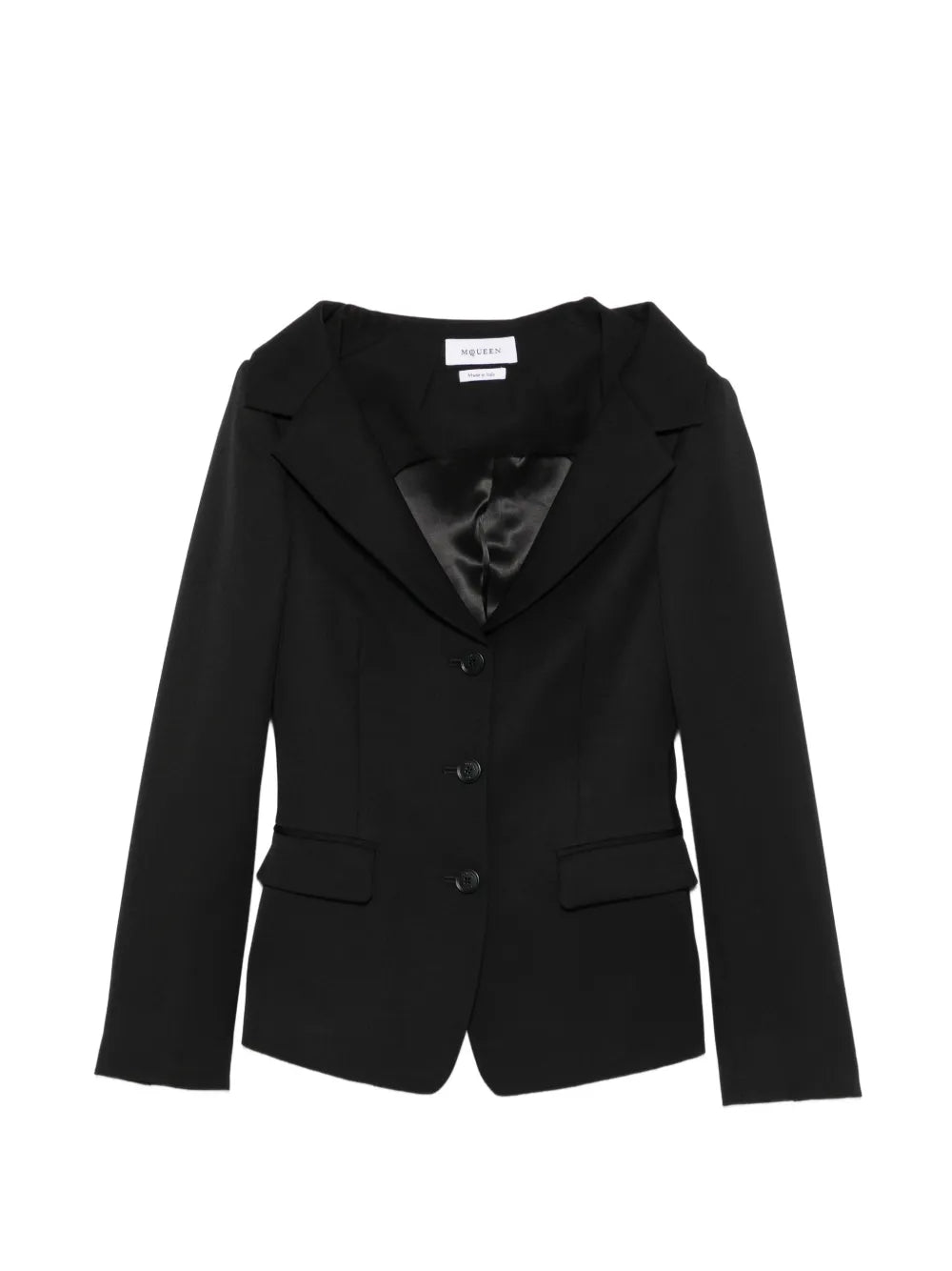 Off Shoulder Harness Jacket