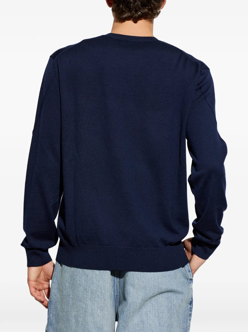 Pullover aus Wolle mit Givenchy Paris-Ripsband