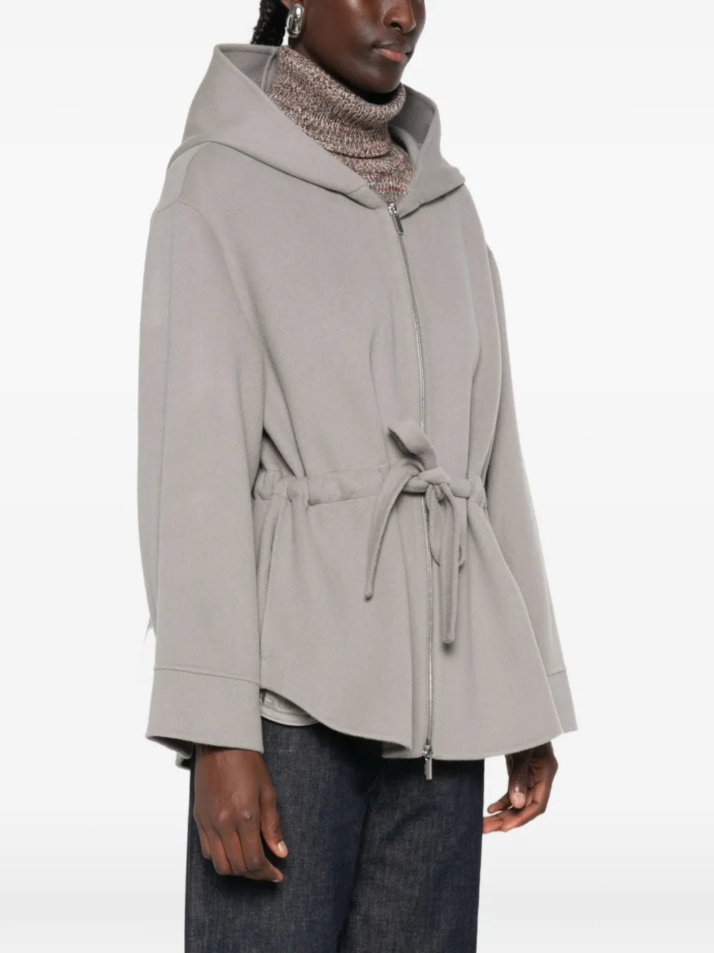 Monia Kapuzenjacke mit Gürtel