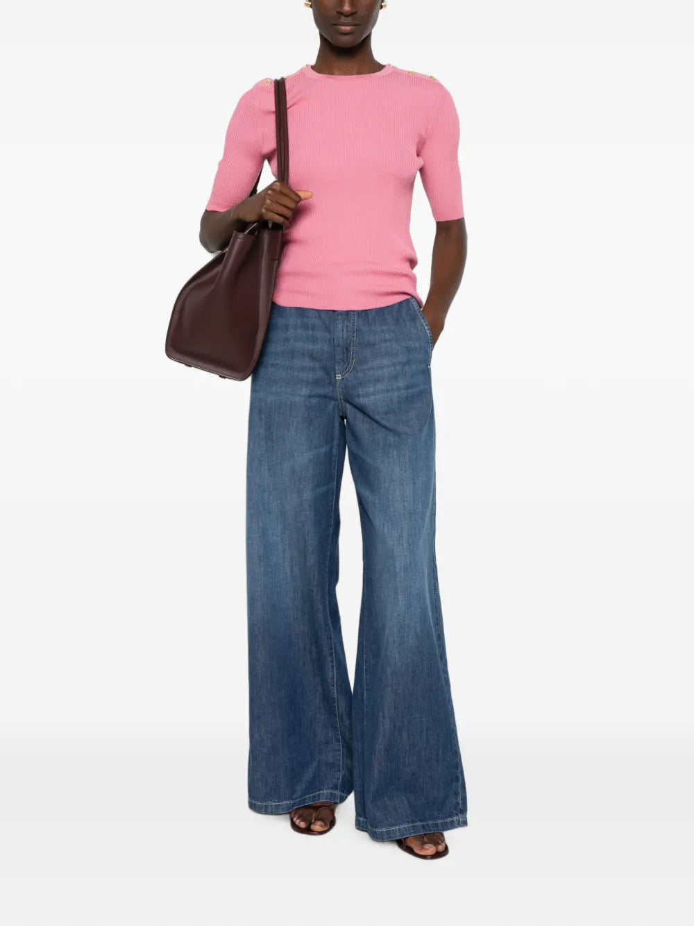 Wide-leg Jeans