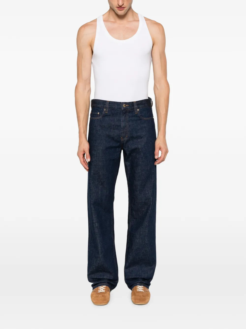 Straight-leg Jeans