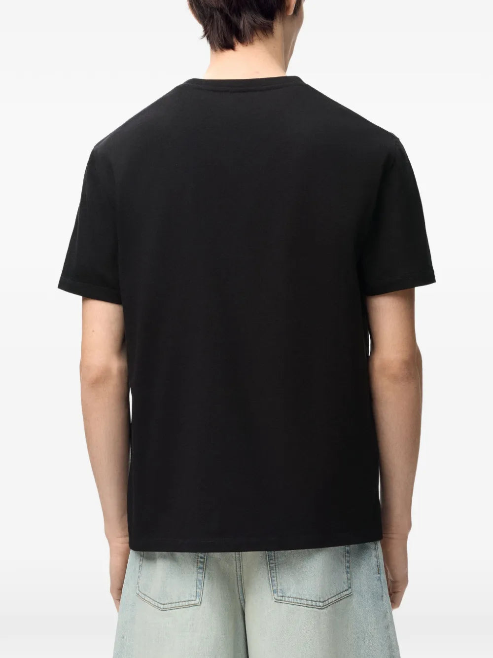 Herren T-Shirt mit Brusttasche und aufgesticktem Anagram