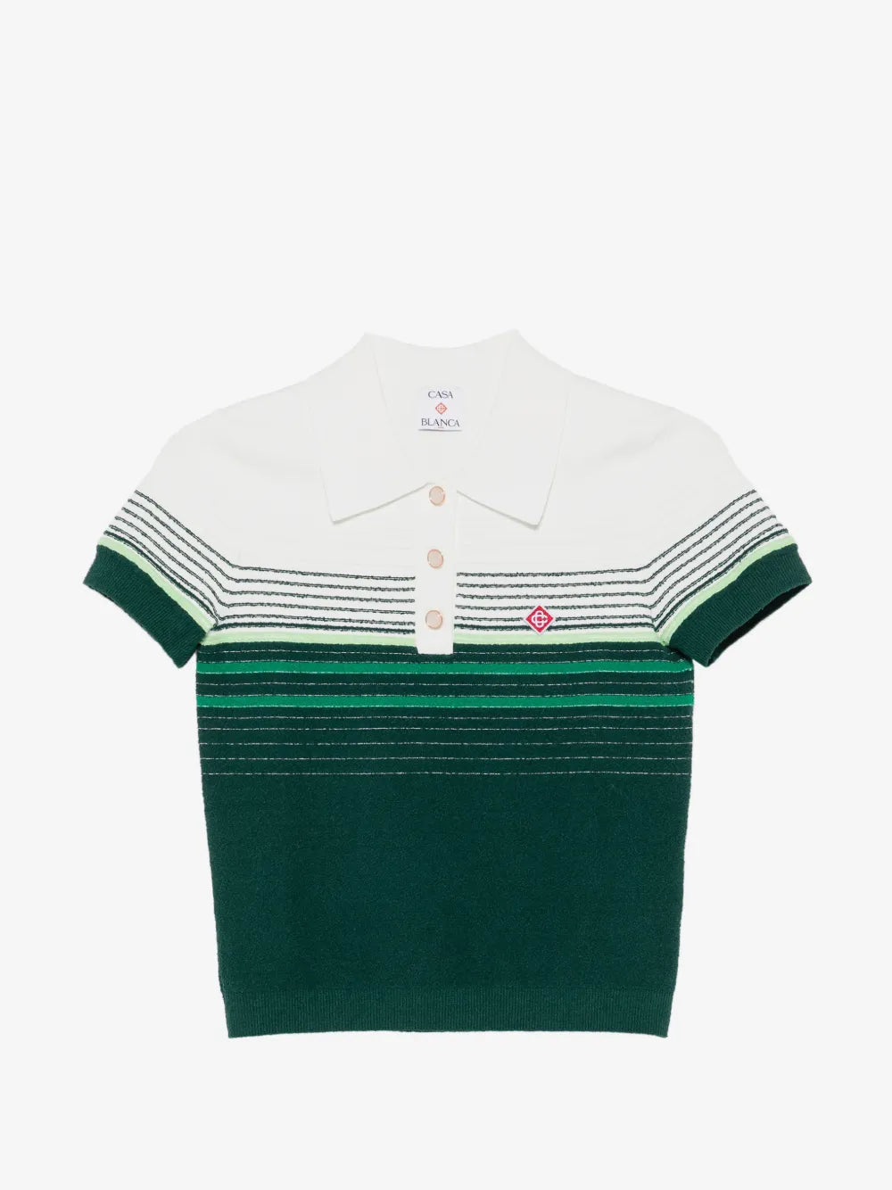 Gestreiftes Damen-Poloshirt