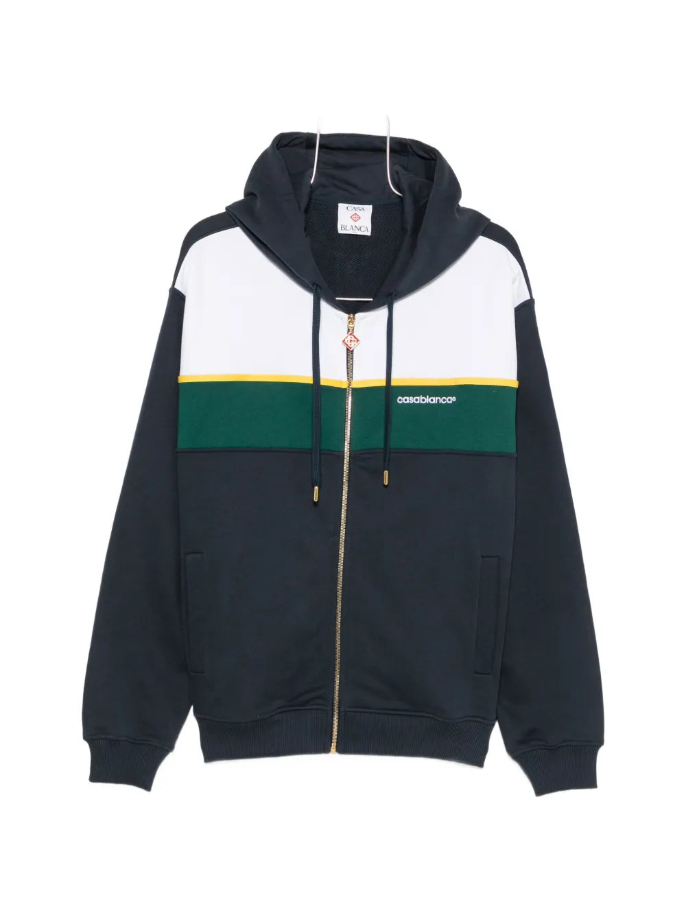 Zip Up Hoodie mit colour-block design