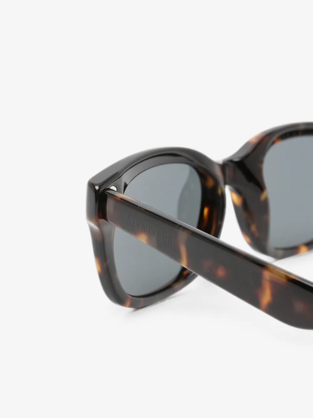 Eckige Sonnenbrille in Schildpattoptik