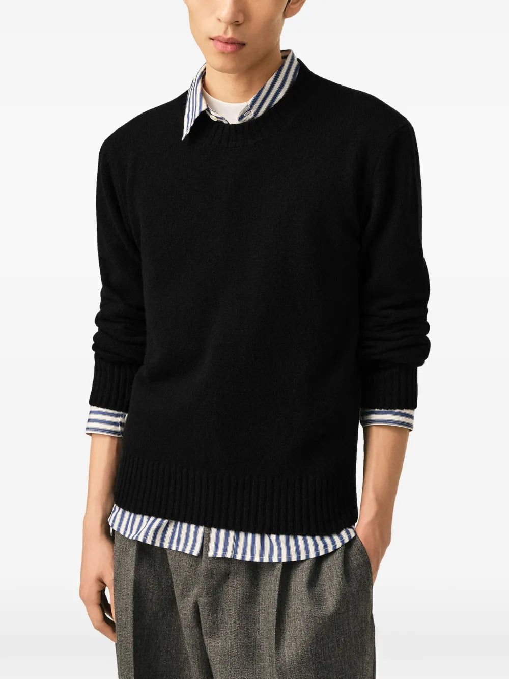 Ami de Coeur Pullover aus Kaschmir mit Rundhalsausschnitt