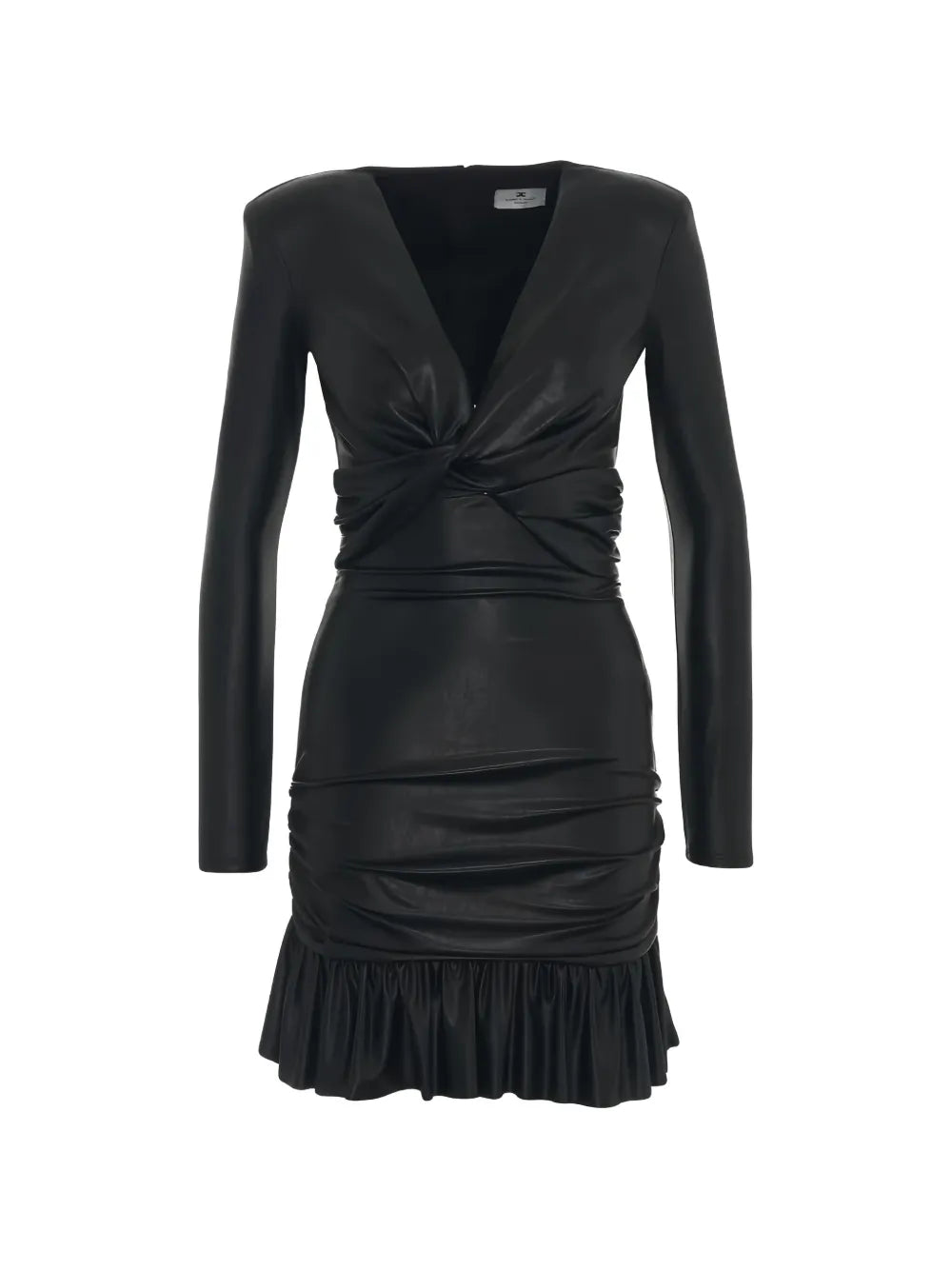 Minikleid mit Rüschen