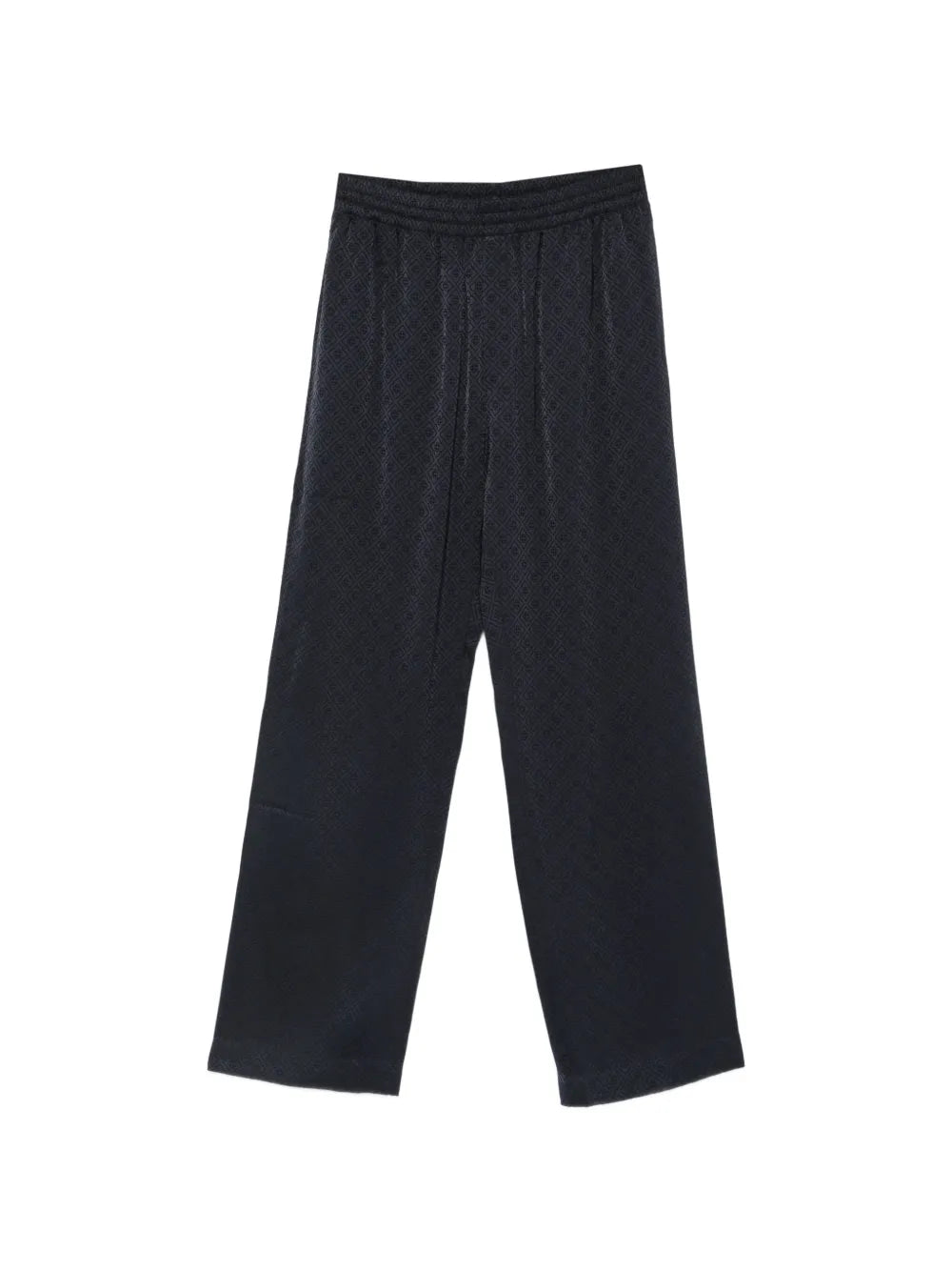 Hose mit Monogramm-Jacquard