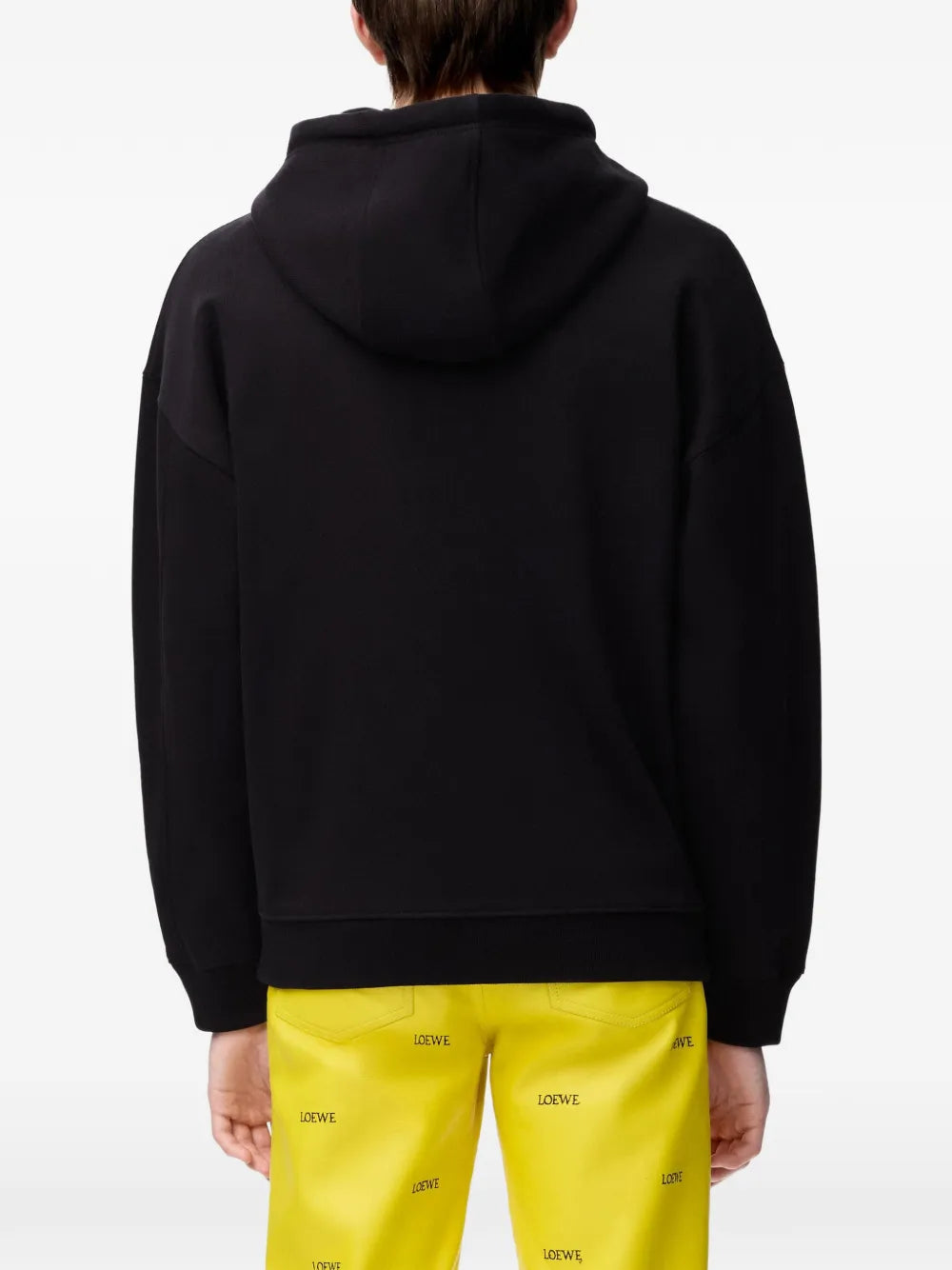 Kapuzenjacke mit Logo-Stickerei