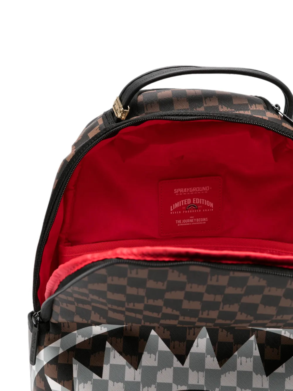 Paris Fang Rucksack mit Haimund-Print