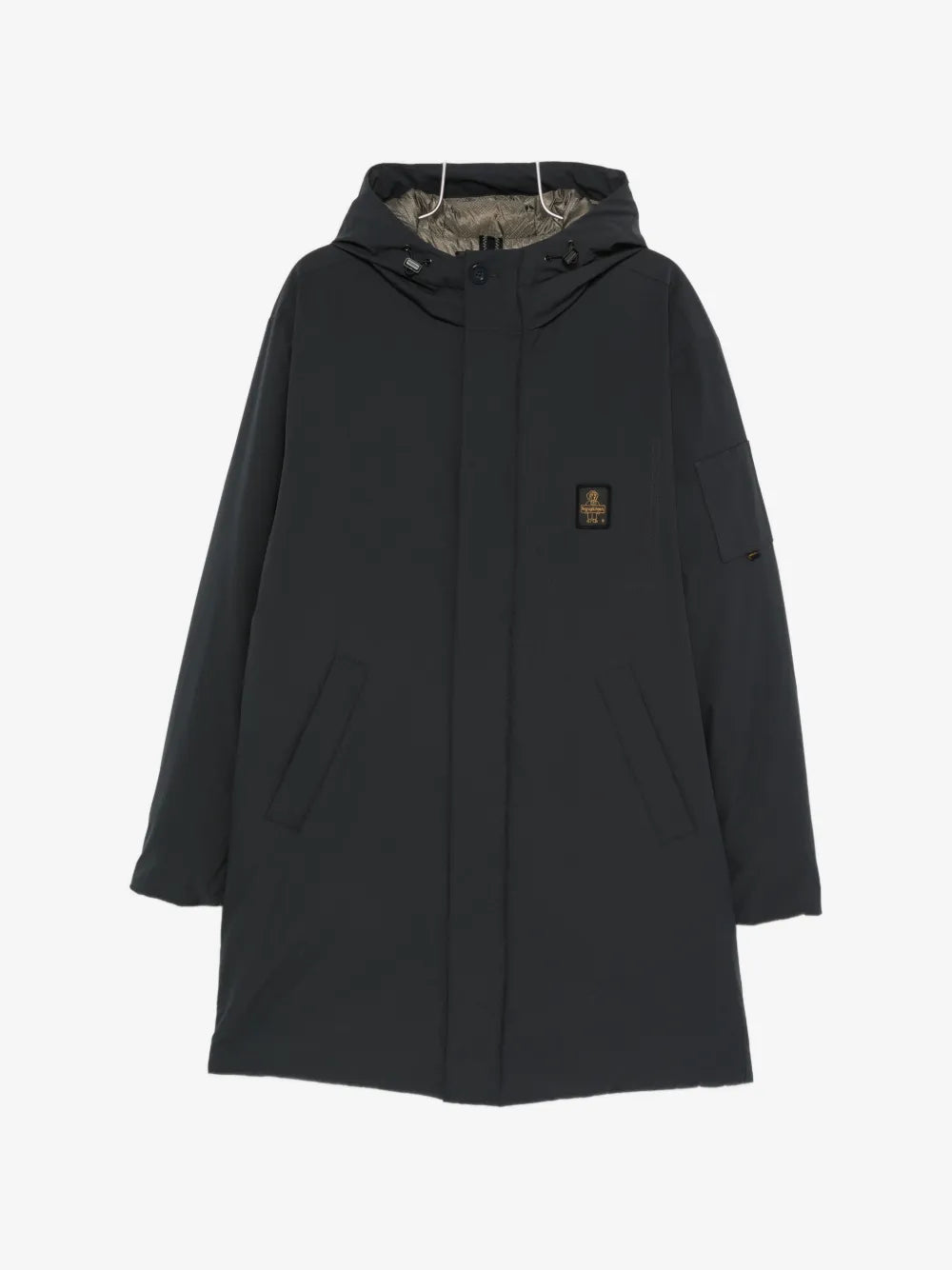 Jacke mit Kapuze und Logo-Patch