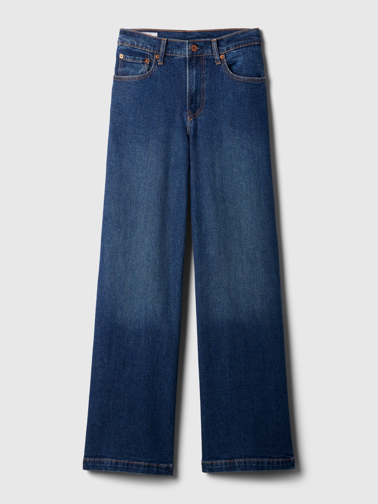 Wide High Rise Stride-Jeans
