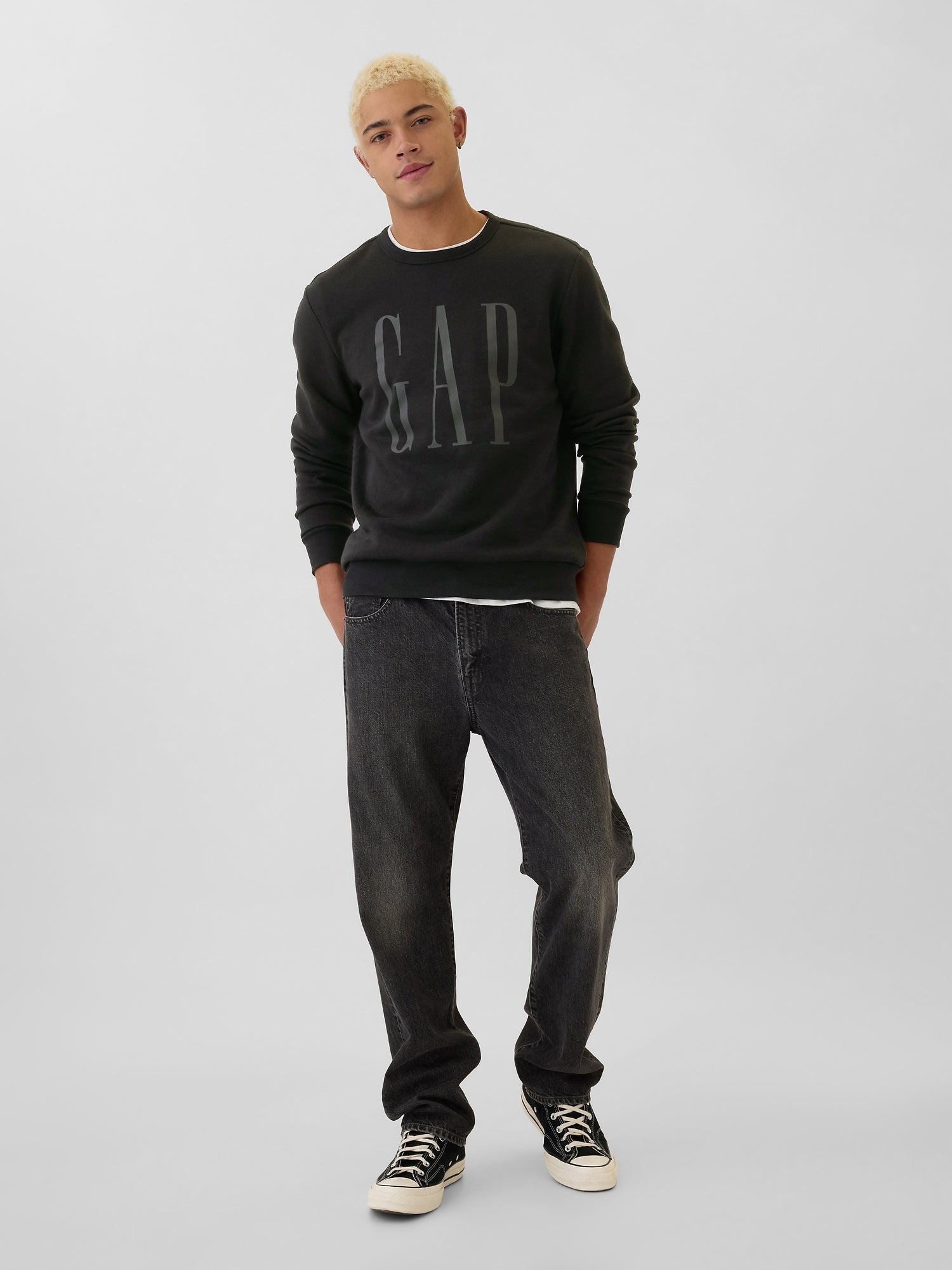 Sweatshirt met logo