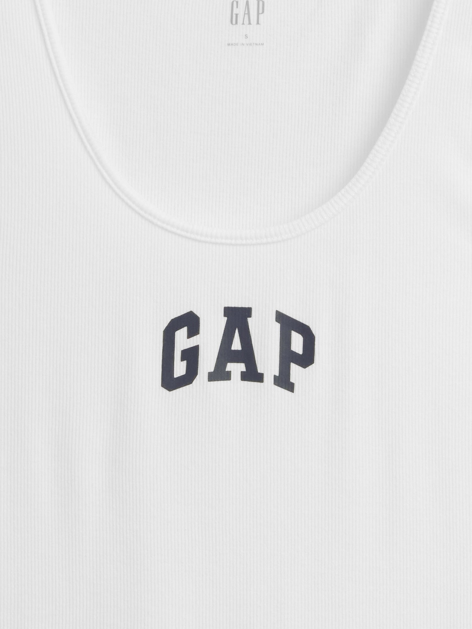 Tank top with logo
