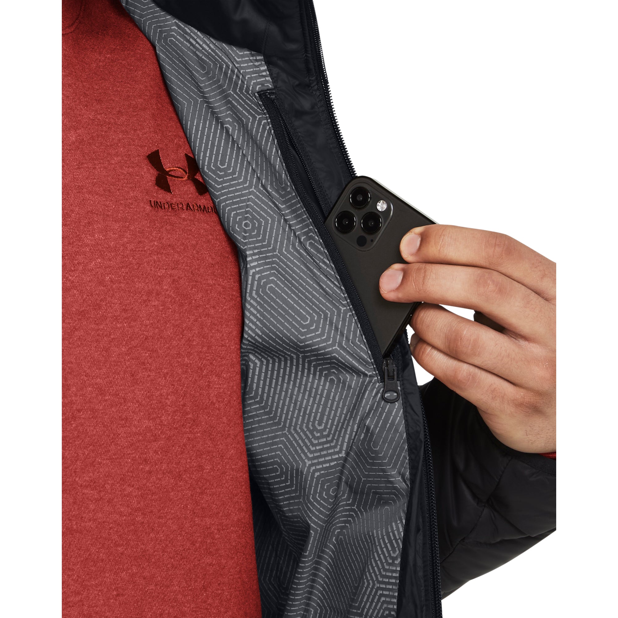 Legend down hooded jacket