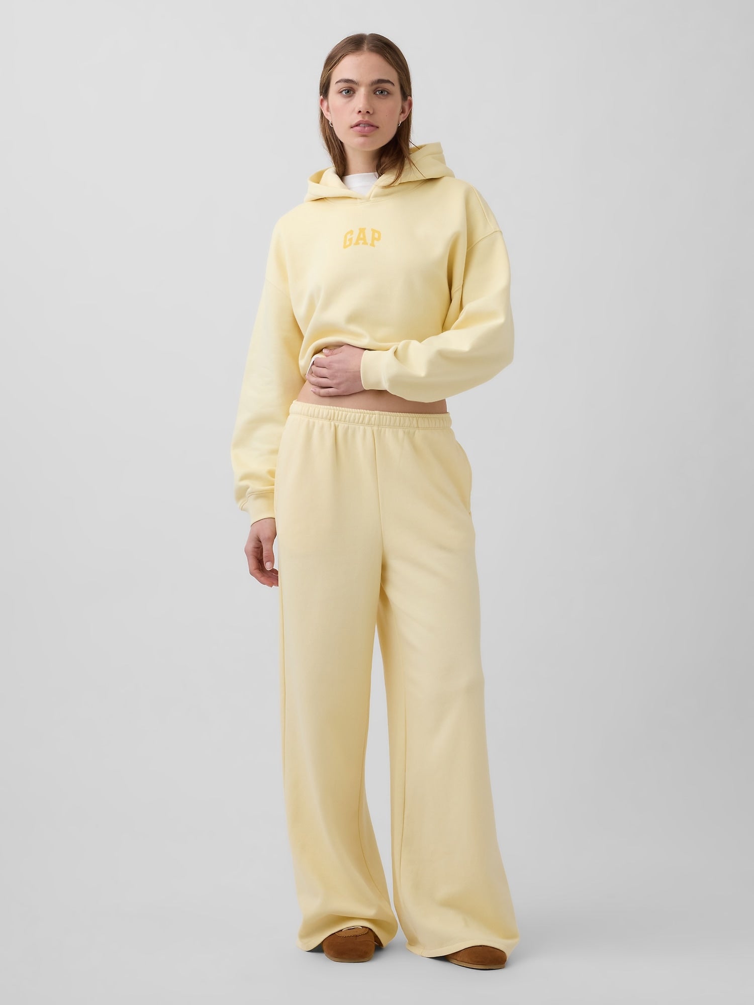 Sweatshirt met capuchon en logo