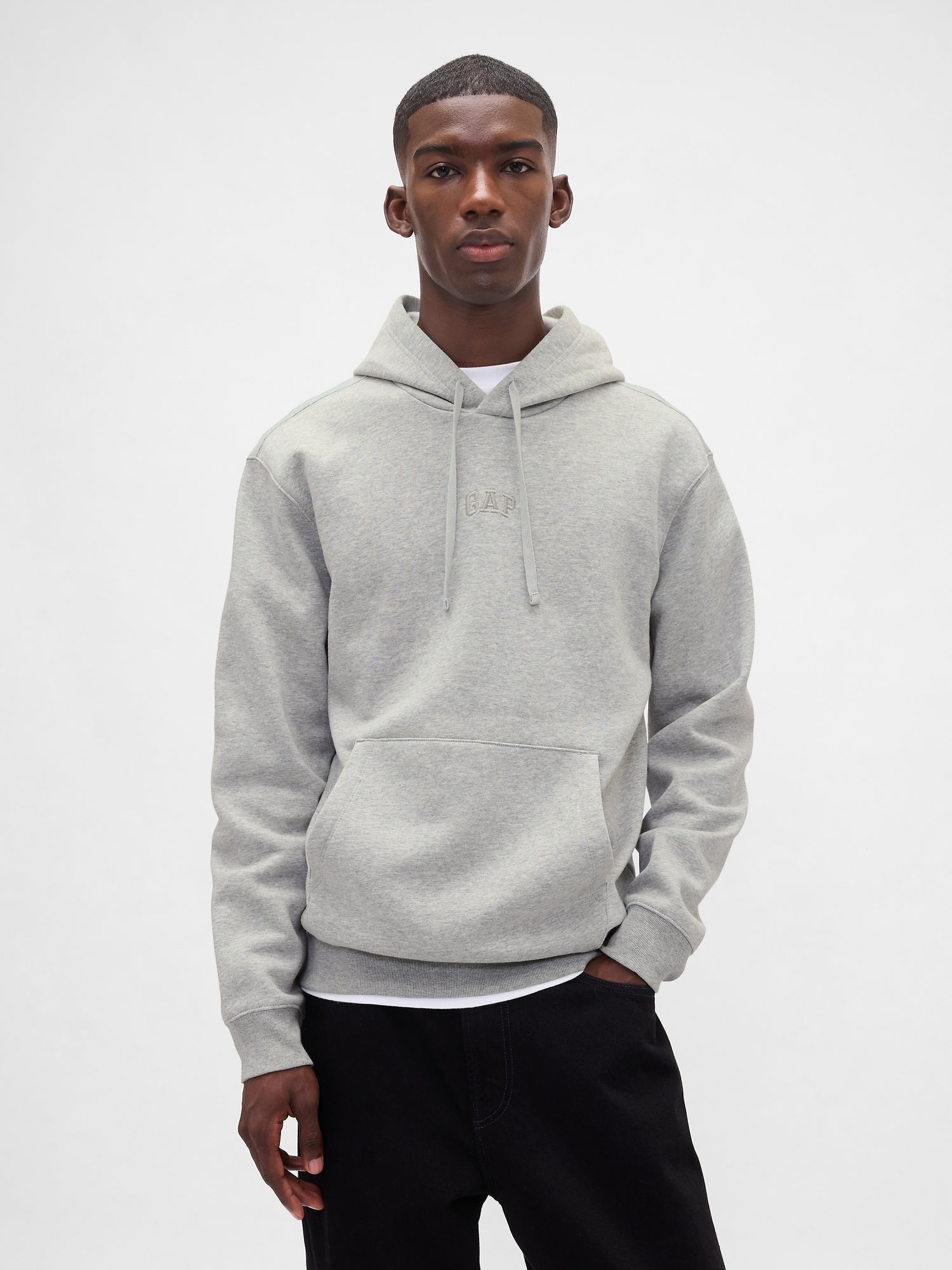 Men's hoodie with logo