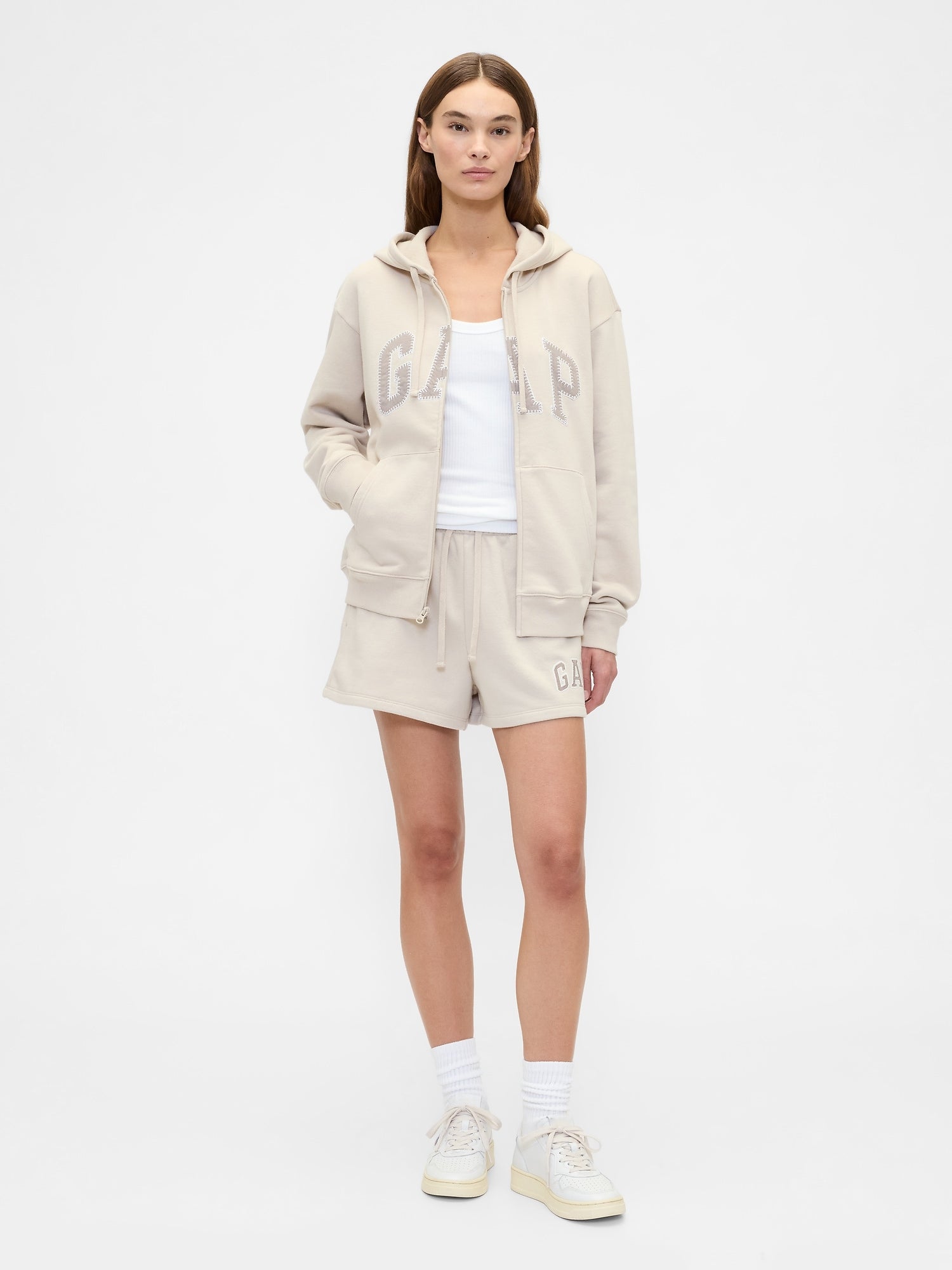 Damen-Kapuzenjacke mit GAP Logo