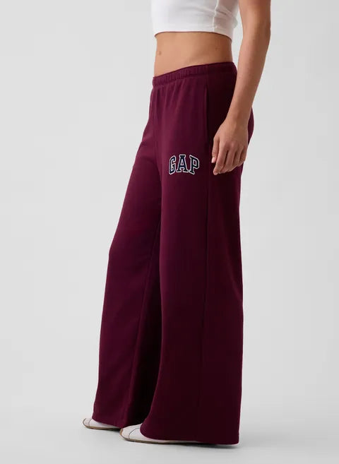 Damen Baggy Wide Leg Sweatpants