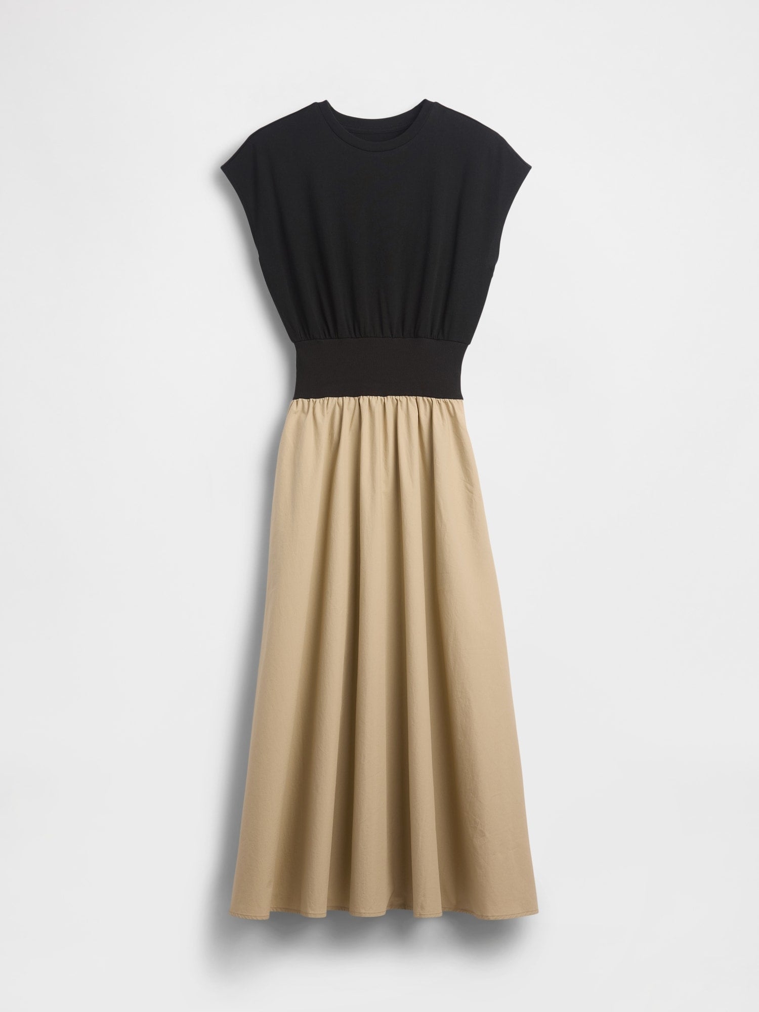 Midi dress with pockets